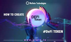 How to create a defi token