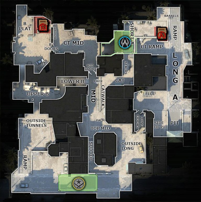 Csgo callouts dust 2 – The Most Bot-Proof Map In Counterstrike